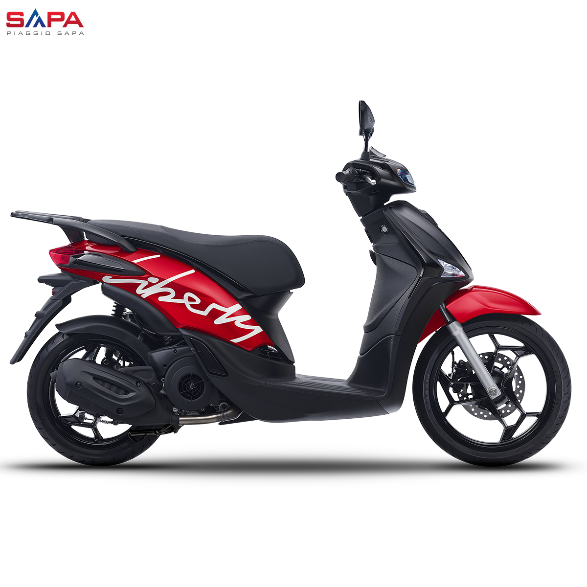 Liberty 125 Z MY25 ĐEN ĐỎ