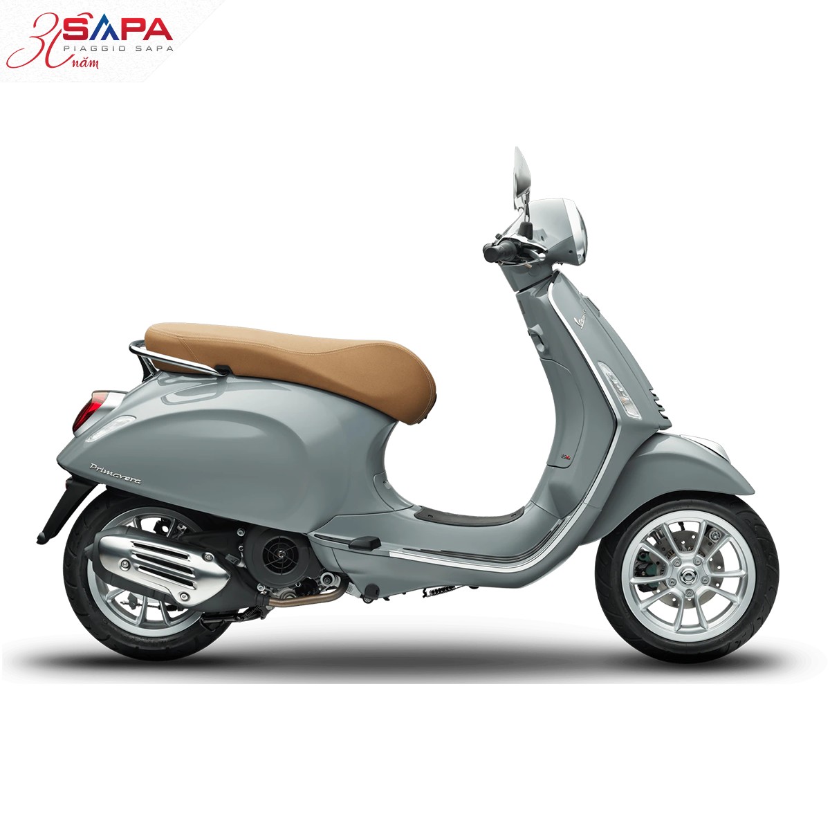 VESPA PRIMAVERA125 ABS LED XÁM.