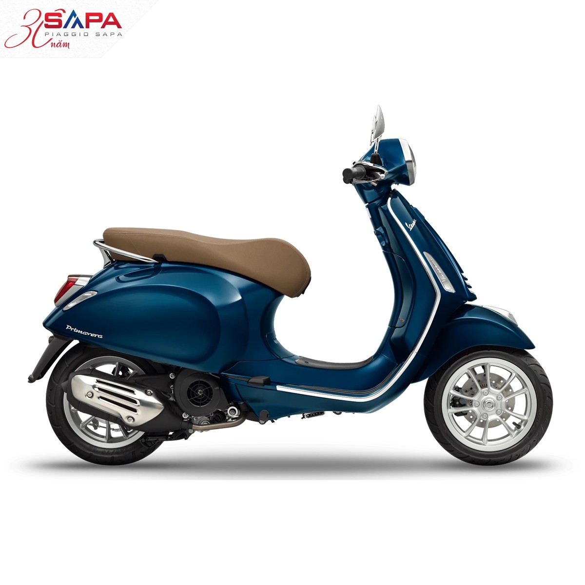 VESPA PRIMAVERA125 ABS LED XANH ĐẬM.