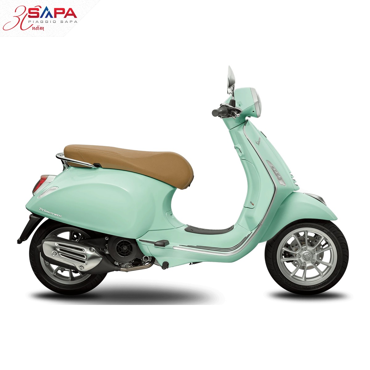 VESPA PRIMAVERA125 ABS LED XANH NGỌC.