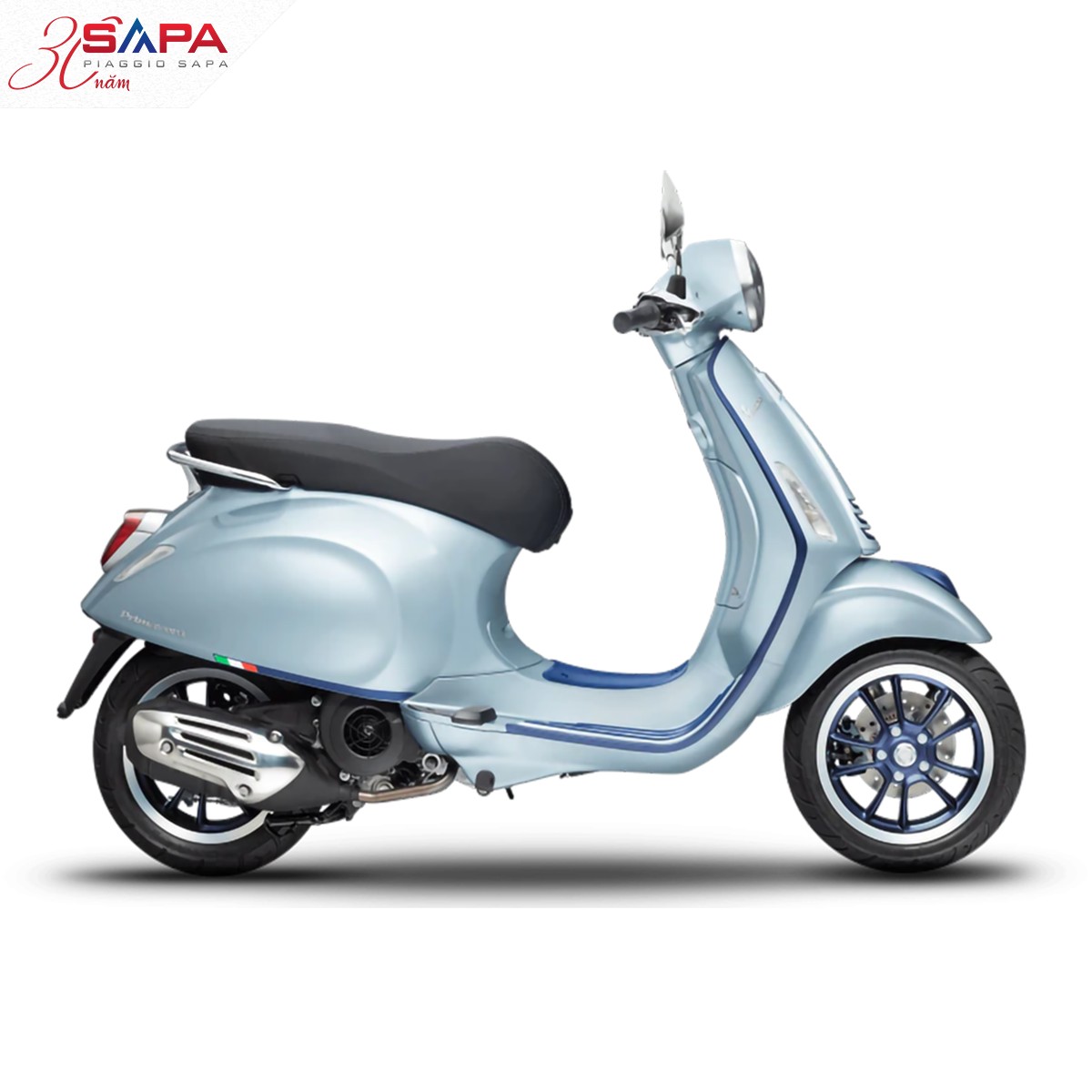 VESPA PRIMAVERA125 ABS SPORT BẠC XANH