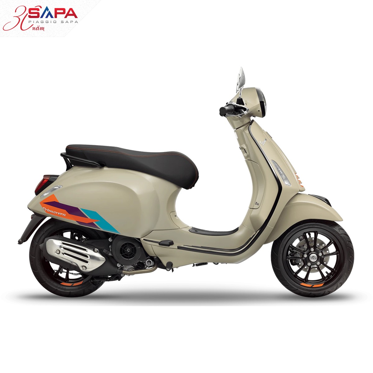 VESPA PRIMAVERA125 ABS SPORT BEIGE SABBIA.