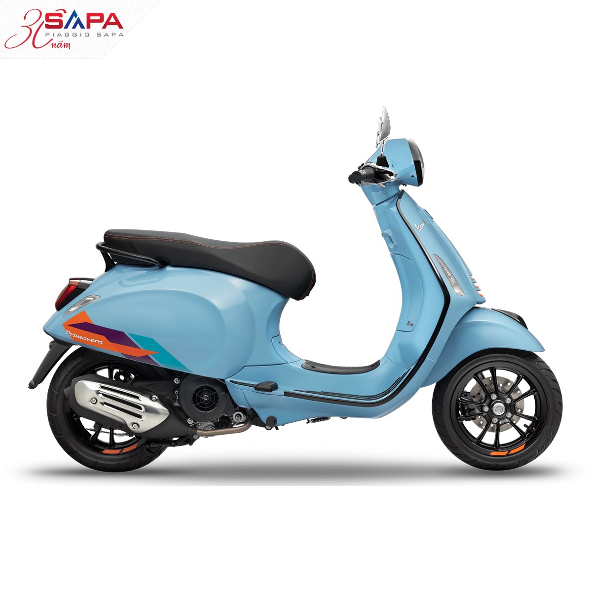 VESPA PRIMAVERA125 ABS SPORT XANH CAPRI.