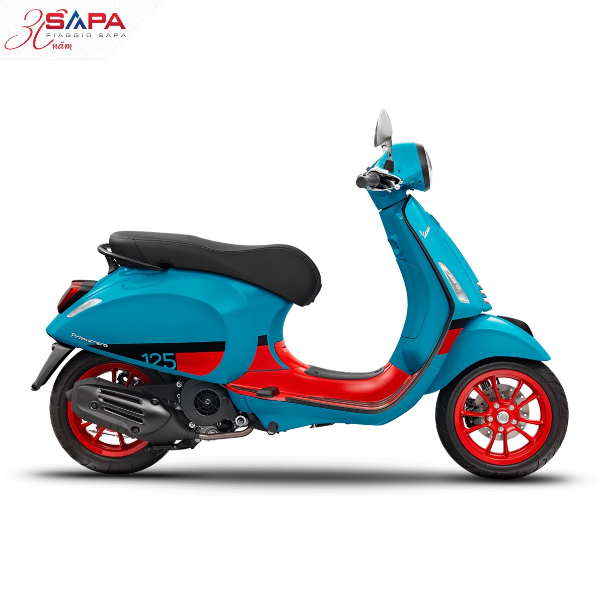 VESPA PRIMAVERA125 ABS SE LED XANH ĐỎ